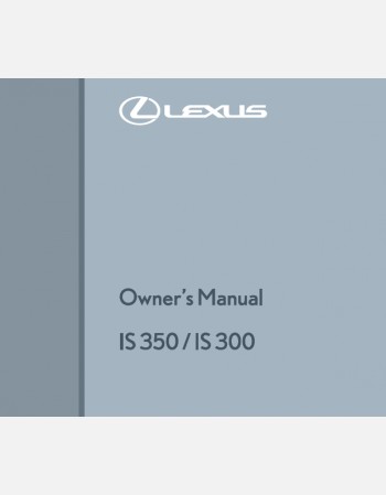 2019-2020 lexus is 300& 350 owners manual